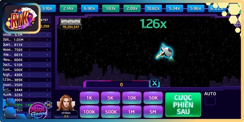 Vài nét về game cá cược Aviator Rikvip
