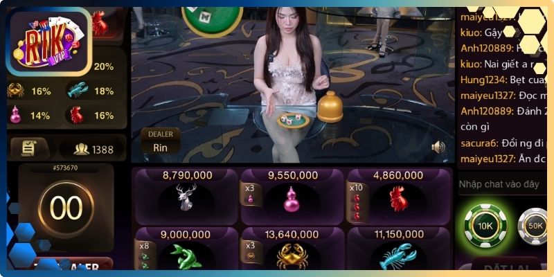 Cách trải nghiệm game Bầu Cua Rikvip siêu nhanh