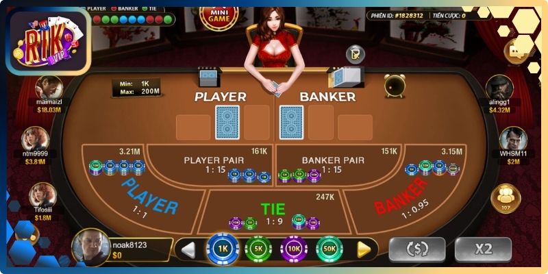 Chiến lược vào tiền Baccarat từ cao thủ