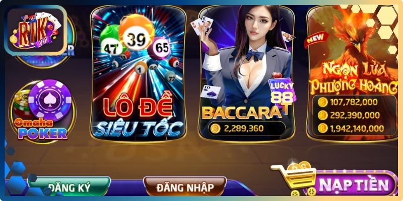 Khung cảnh chi tiết toàn cảnh về cổng game RikVip
