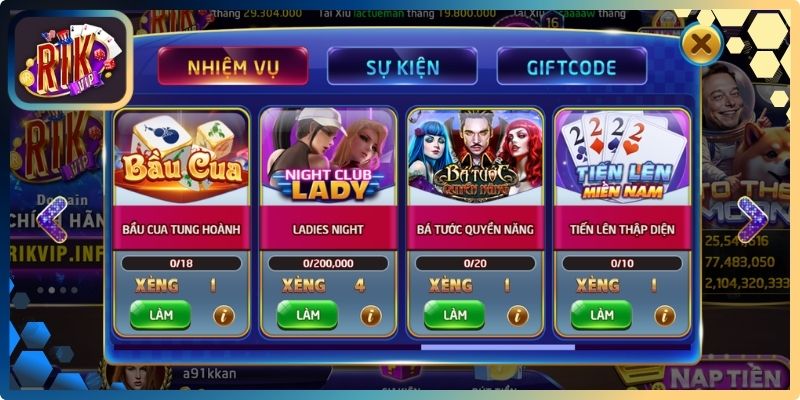 Khái quát về chương trình khuyến mãi RikVip
