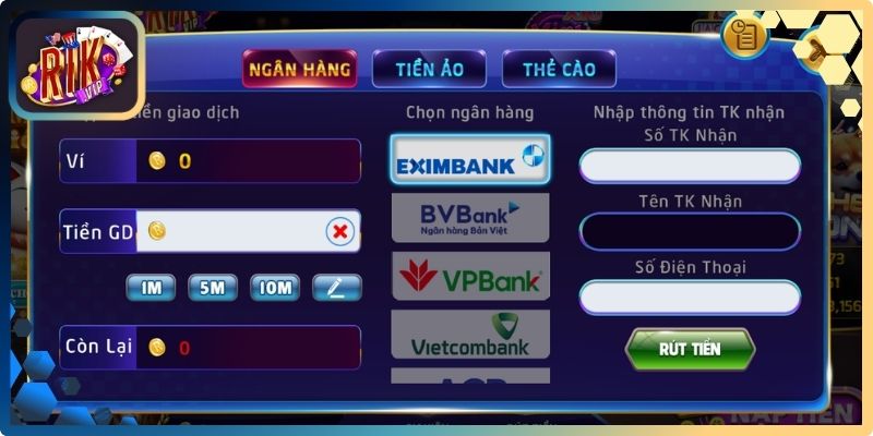 Rút Tiền RikVip Nhanh Chóng An Toàn Cho Người Chơi Mới 1 Một số điều cần đáp ứng khi thực hiện rút tiền RikVip