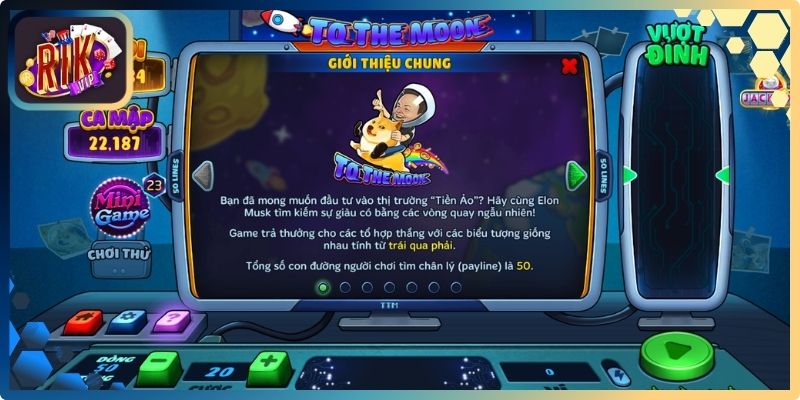 Sơ lược game nổ hũ To The Moon Rikvip
